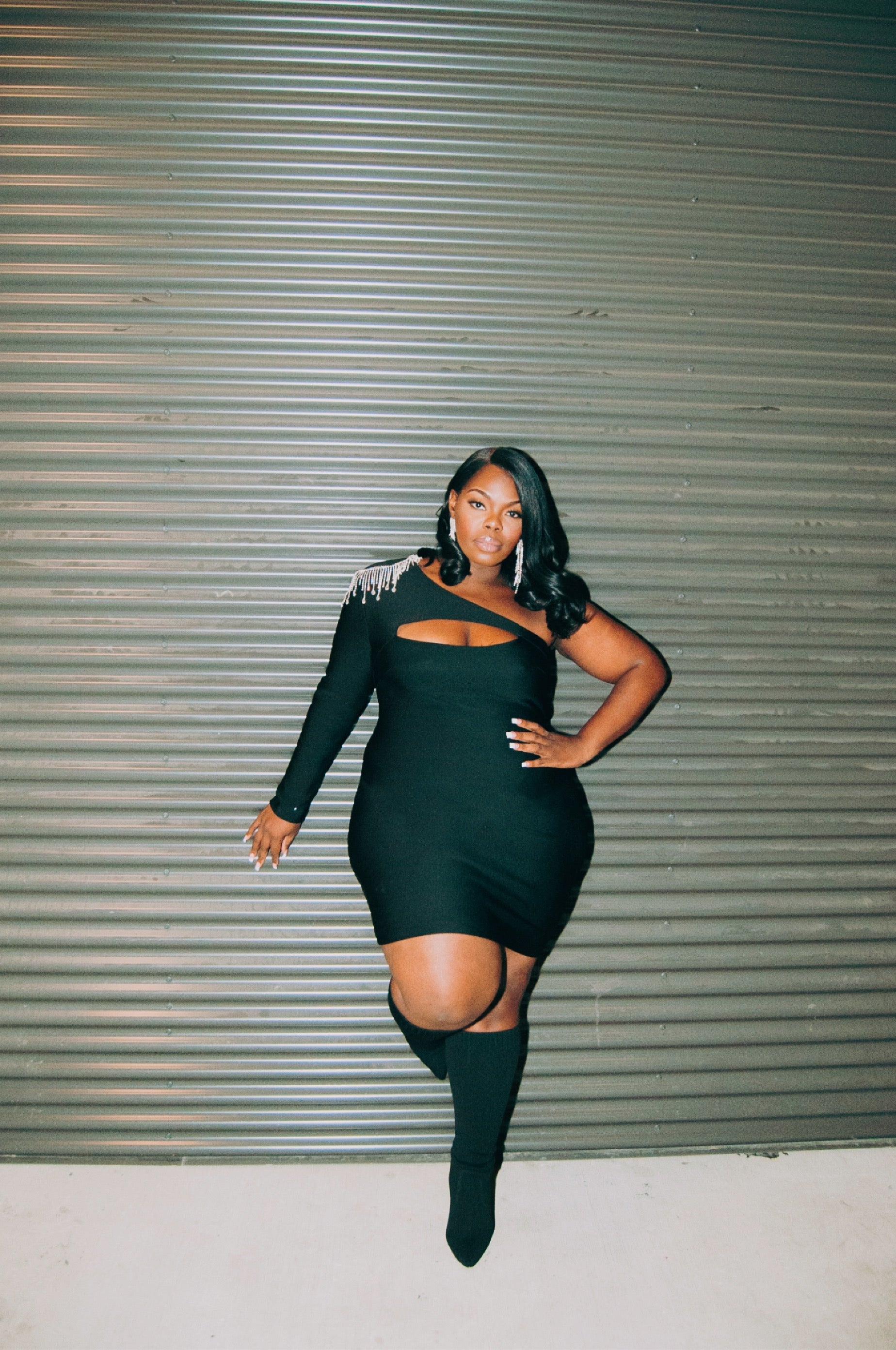 Next To Me | Black Bandage Dress Curverra Next To Me | Black Bandage Dress Curverra